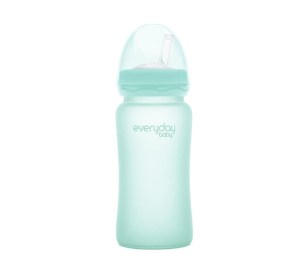 Everyday baby staklena bocica sa slamkom 240ml Mint